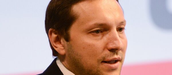 Bộ trưởng Chính sách Thông tin Ukraina Yuri Stec Bộ trưởng Chính sách Thông tin Ukraina Yuri Stec - Sputnik Việt Nam