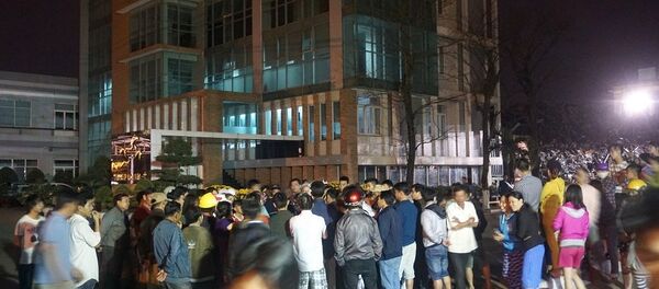 Dân phản đối nhà máy thép ở Đà Nẵng gây ô nhiễm Dân phản đối nhà máy thép ở Đà Nẵng gây ô nhiễm - Sputnik Việt Nam