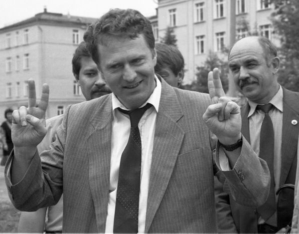 Ứng viên tranh chức Tổng thống Nga Vladimir Zhirinovsky. Ảnh lưu trữ. - Sputnik Việt Nam