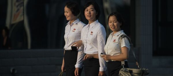 Nữ sinh viên Bắc Triều Tiên - Sputnik Việt Nam