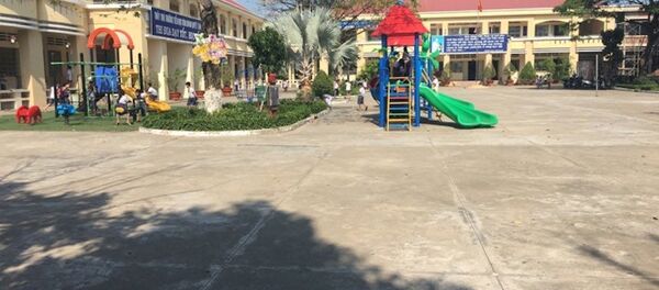 Trường tiểu học Bình Chánh. Trường tiểu học Bình Chánh. - Sputnik Việt Nam