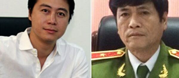 Phan Sào Nam và ông Nguyễn Thanh Hoá trước khi bị bắt. Phan Sào Nam và ông Nguyễn Thanh Hoá trước khi bị bắt. - Sputnik Việt Nam