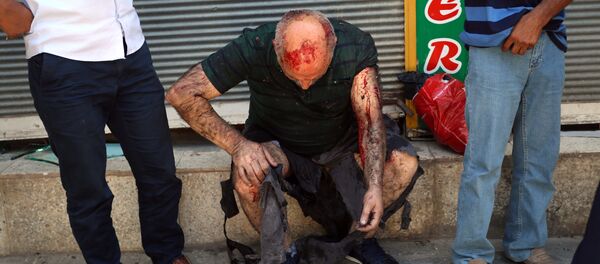 Vụ nổ ở thành phố Thổ Nhĩ Kỳ - Sputnik Việt Nam