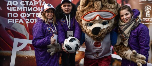 Sói Zabivaka - linh vật chính thức của World Cup 2018 - Sputnik Việt Nam