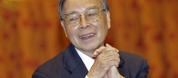 Thủ tướng Việt Nam Phan Văn Khải tại Hội nghị VFF ở Trung tâm Hội nghị Quốc gia, Hà Nội - Sputnik Việt Nam