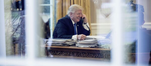 Tổng thống Hoa Kỳ Donald Trump tại Nhà Trắng - Sputnik Việt Nam