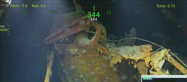 Phát hiện đống đổ nát của tuần dương hạm Hoa Kỳ thời Thế chiến II ở Thái Bình Dương - Sputnik Việt Nam