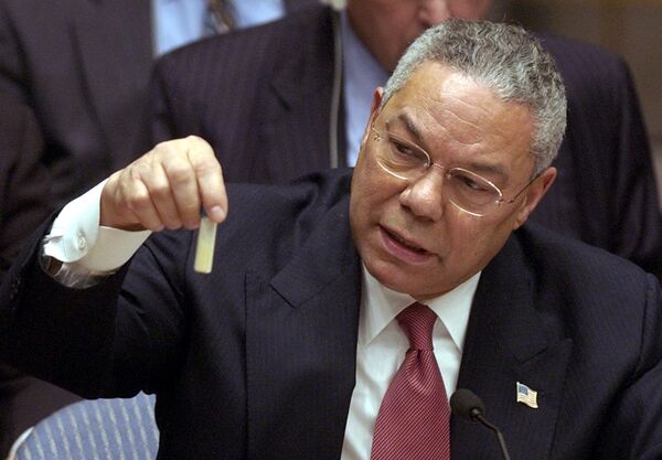 Ngoại trưởng Mỹ Colin Powell Ngoại trưởng Mỹ Colin Powell - Sputnik Việt Nam