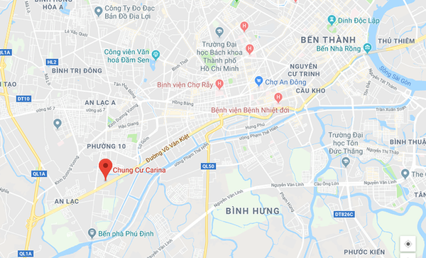 Chung cư Carina cách trung tâm quận 1 khoảng 12km - Sputnik Việt Nam