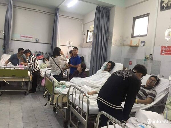 nạn nhân ở bệnh viện - Sputnik Việt Nam