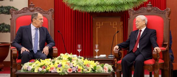 Bộ trưởng Lavrov hội đàm với Tổng Bí thư Nguyễn Phú Trọng - Sputnik Việt Nam