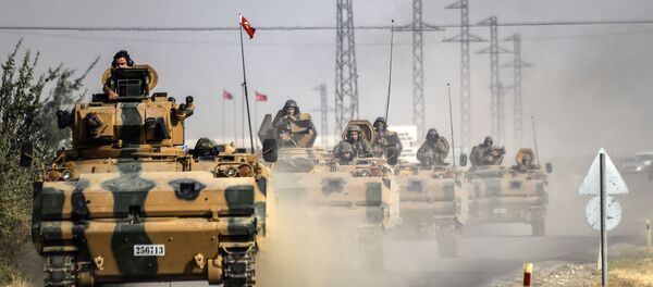 Xe tăng Thổ Nhĩ Kỳ ở Syria - Sputnik Việt Nam