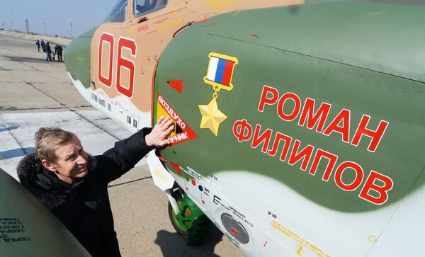 Máy bay Su-25 từ Primorye được mang tên người phi công đã hy sinh ở Syria - Sputnik Việt Nam
