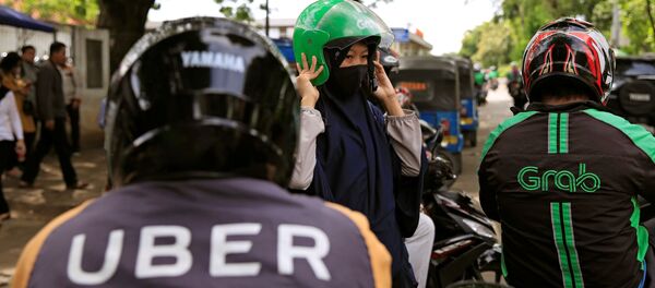 Grab tại Jakarta, Indonesia - Sputnik Việt Nam