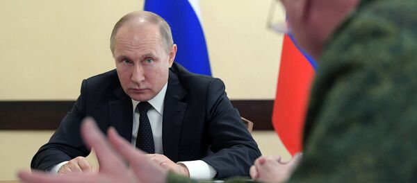 Tổng thống Nga Vladimir Putin đến Kemerovo - Sputnik Việt Nam
