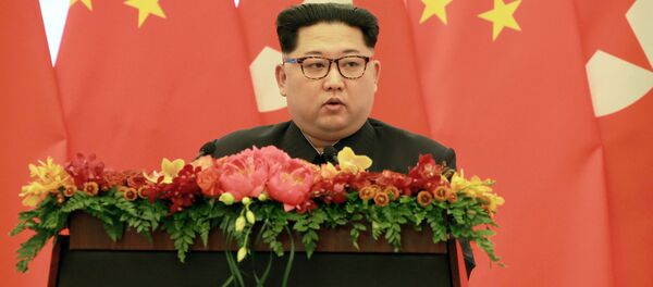 Lãnh đạo Kim Jong Un của Triều Tiên trong chuyến thăm không chính thức Bắc Kinh, Trung Quốc Lãnh đạo Kim Jong Un của Triều Tiên trong chuyến thăm không chính thức Bắc Kinh, Trung Quốc - Sputnik Việt Nam