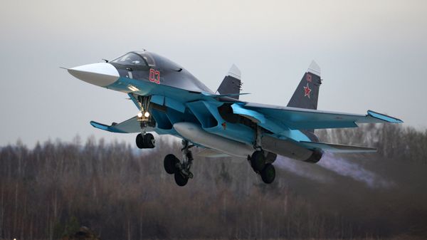 Máy bay tiêm kích- ném bom Su-34 - Sputnik Việt Nam