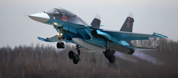 Máy bay tiêm kích- ném bom Su-34 Máy bay tiêm kích- ném bom Su-34 - Sputnik Việt Nam