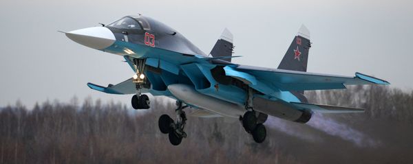 Máy bay tiêm kích- ném bom Su-34 - Sputnik Việt Nam