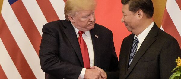 Chủ tịch Trung Quốc Tập Cận Bình với Tổng thống Mỹ Donald Trump Chủ tịch Trung Quốc Tập Cận Bình với Tổng thống Mỹ Donald Trump - Sputnik Việt Nam