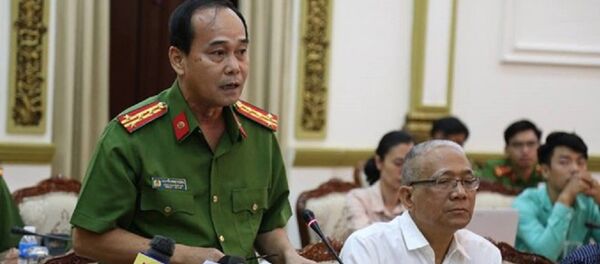 Đại tá Nguyễn Minh Thông phân tích những yếu tố bất thường về vụ cháy. - Sputnik Việt Nam