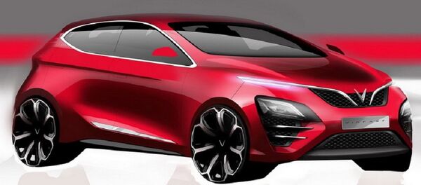 Mẫu xe điện ICE1 của Vinfast - Sputnik Việt Nam