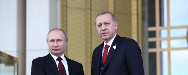 Vladimir Putin và Recep Tayyip Erdogan - Sputnik Việt Nam
