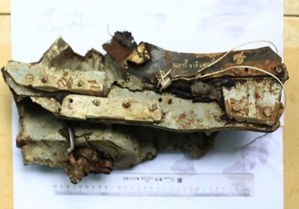 Một bộ phận của chiếc máy bay xấu xố mà nhóm tìm kiếm mới tìm được - Sputnik Việt Nam