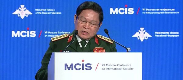 Bộ trưởng Quốc phòng Ngô Xuân Lịch phát biểu tại hội nghị MCIS-2018 - Sputnik Việt Nam