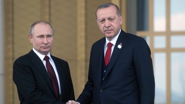 Vladimir Putin và Tayyip Erdogan - Sputnik Việt Nam