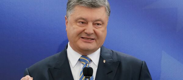 Tổng thống Ukraina Petro Poroshenko - Sputnik Việt Nam