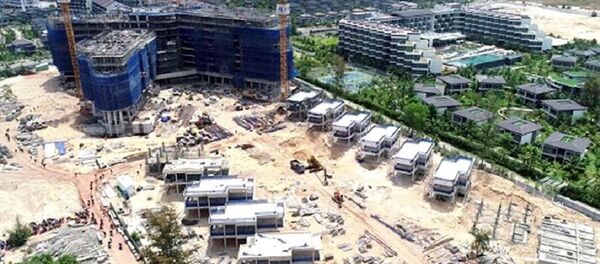 Phú Quốc đang là một đại công trường xây dựng ngổn ngang. Phú Quốc đang là một đại công trường xây dựng ngổn ngang. - Sputnik Việt Nam