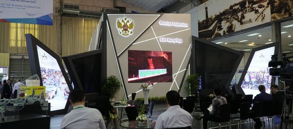 Khu trưng bày hàng Nga tại  Triển lãm “Vietnam Expo 2018” - Sputnik Việt Nam