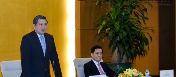 Chủ nhiệm Ủy ban Đối ngoại của Quốc hội Nguyễn Văn Giàu. Chủ nhiệm Ủy ban Đối ngoại của Quốc hội Nguyễn Văn Giàu. - Sputnik Việt Nam