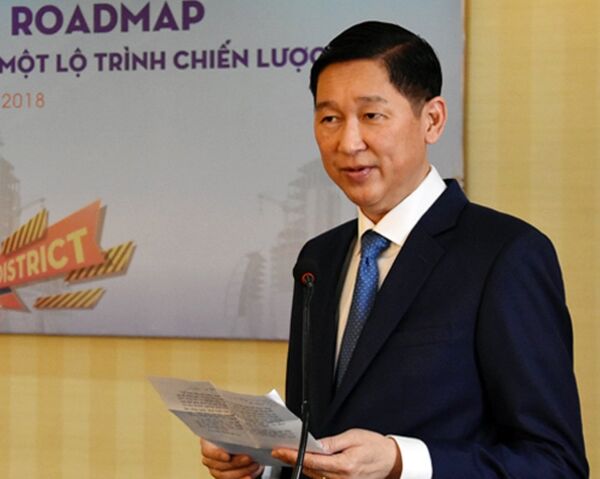 Ông Trần Vĩnh Tuyến tại buổi làm việc hôm nay. - Sputnik Việt Nam