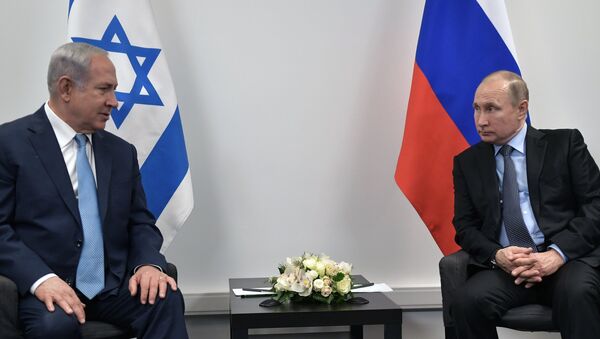 Tổng thống Nga Vladimir Putin và Thủ tướng Israel Benjamin Netanyahu - Sputnik Việt Nam