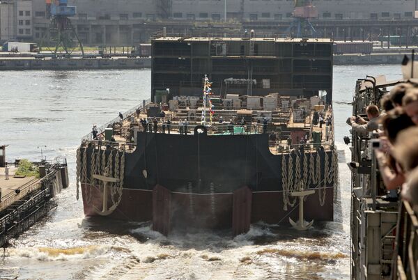 Nhà máy điện hạt nhân nổi Akademik Lomonosov - Sputnik Việt Nam