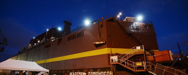 Nhà máy điện hạt nhân nổi Akademik Lomonosov - Sputnik Việt Nam