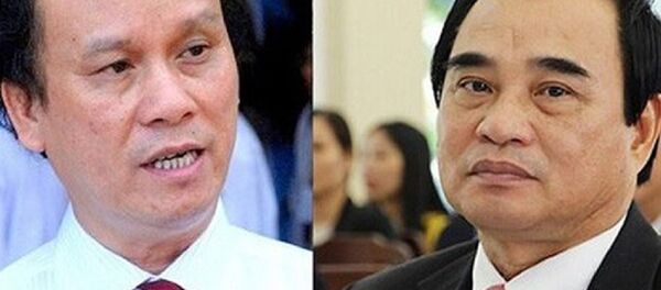 Hai cựu Chủ tịch UBND TP Đà Nẵng, ông Trần Văn Minh (ảnh trái) và Văn Hữu Chiến. - Sputnik Việt Nam