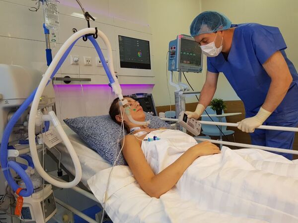 Máy hô hấp nhân tạo cho phổi MV200 - Sputnik Việt Nam