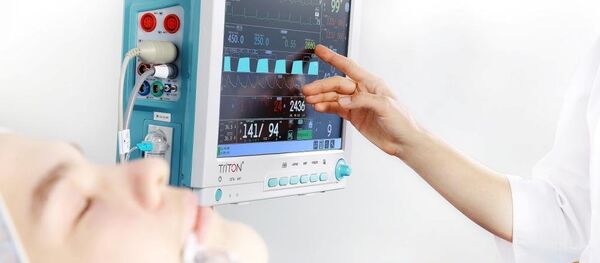 Máy theo dõi bệnh nhân ở giai đoạn hồi tỉnh MPR6-03 - Sputnik Việt Nam