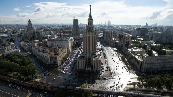 Khách sạn Hilton Moscow Leningradskaya Hotel gần Quảng trường Komsomolskaya ở Moskva - Sputnik Việt Nam