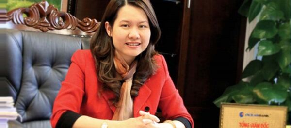 Nguyễn Minh Thu khi còn ở đỉnh cao tại OceanBank. - Sputnik Việt Nam