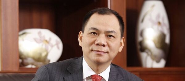 Tỷ phú Phạm Nhật Vượng - Chủ tịch HĐQT Vingroup - Sputnik Việt Nam