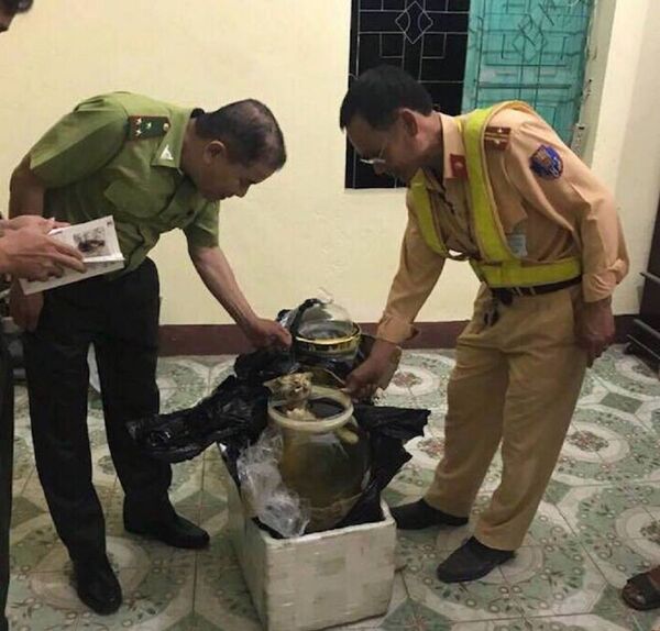 Lực lượng chức năng kiểm tra sự việc. - Sputnik Việt Nam