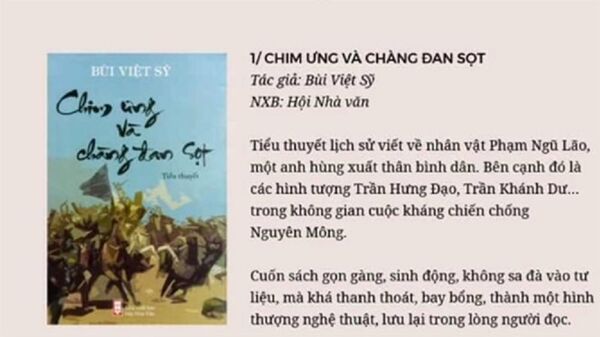 Cuốn sách Chim ưng và chàng đan sọt đã được giải C Giải thưởng Sách quốc gia lần thứ nhất Cuốn sách Chim ưng và chàng đan sọt đã được giải C Giải thưởng Sách quốc gia lần thứ nhất - Sputnik Việt Nam