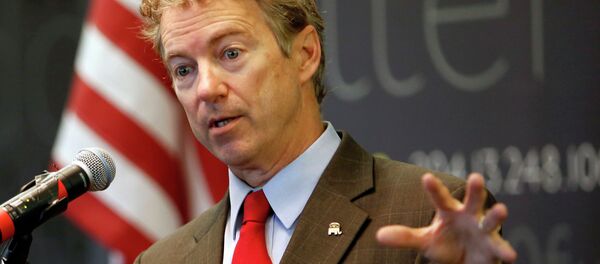 In this March 20, 2015, file photo, Sen., Rand Paul, R-Ky. speaks in Manchester, N.H. In this March 20, 2015, file photo, Sen., Rand Paul, R-Ky. speaks in Manchester, N.H. - Sputnik Việt Nam