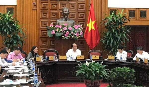 Bộ trưởng - Chủ nhiệm Văn phòng Chính phủ Mai Tiến Dũng chủ trì cuộc họp - Sputnik Việt Nam