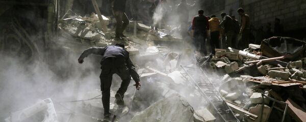 Tổ chức Mũ bảo hiểm trắng tại Đông Ghouta, Syria - Sputnik Việt Nam