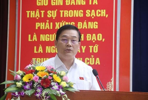 Ông Nguyễn Thanh Quang, trả lời ý kiến của cử tri quận Thanh Khê ngày 26/4. - Sputnik Việt Nam